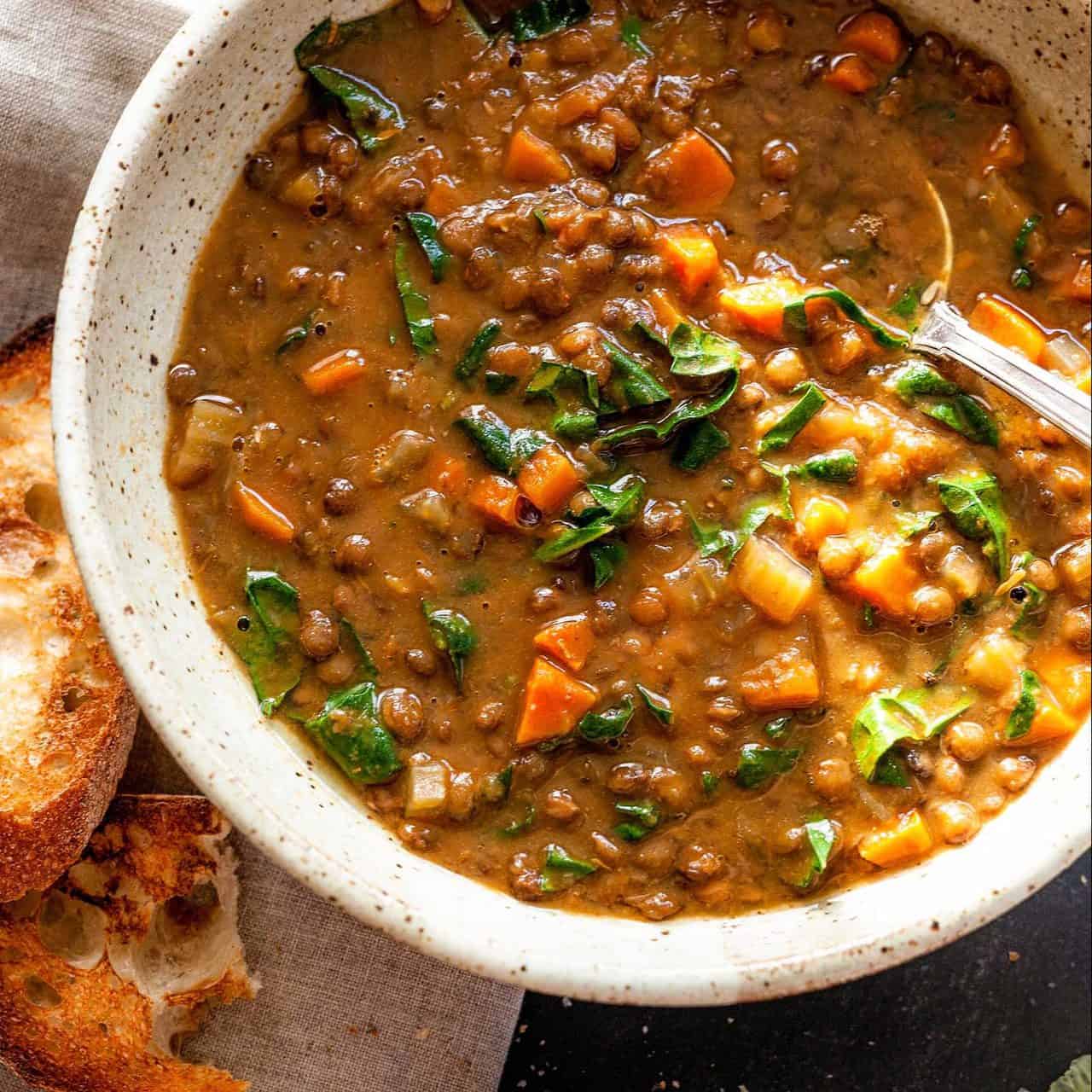 Traditional Lentil And Bacon Soup Recipe Bbc Good Food